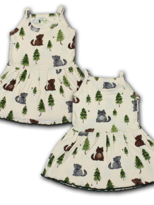 KIDS FROCK SLEEVE LESS